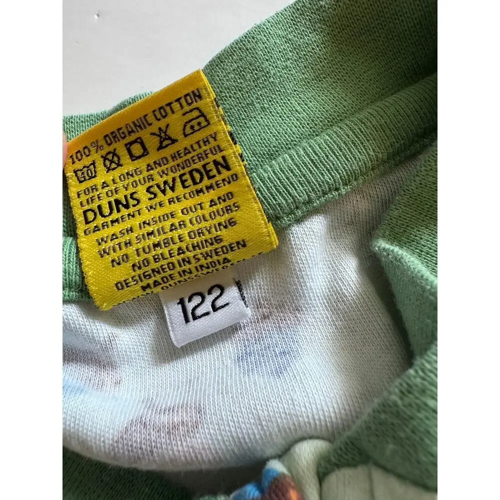 DUNS organic acorn zipper pajamas
